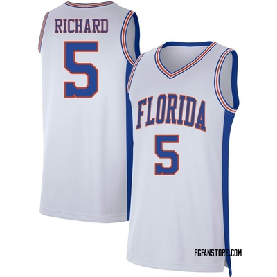 Top Players College Basketball Jerseys Men's #12 Colin Castleton Jersey Florida Gators White